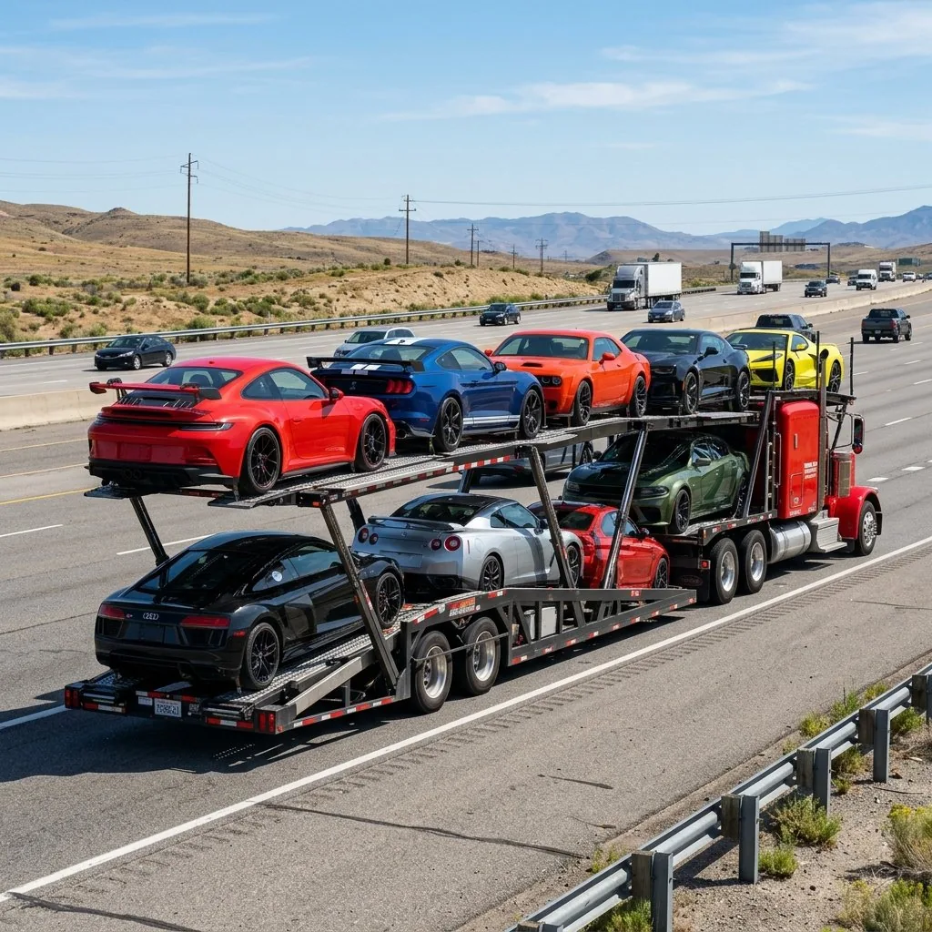 Open and Enclosed Auto Transport Fleet
